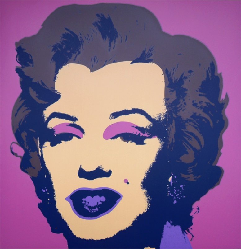 Andy Warhol (Sunday B Morning) Marilyn Monroe Portfolio Of 10 framed silkscreen prints.