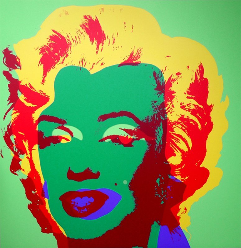 Andy Warhol (Sunday B Morning) Marilyn Monroe Portfolio Of 10 framed silkscreen prints.