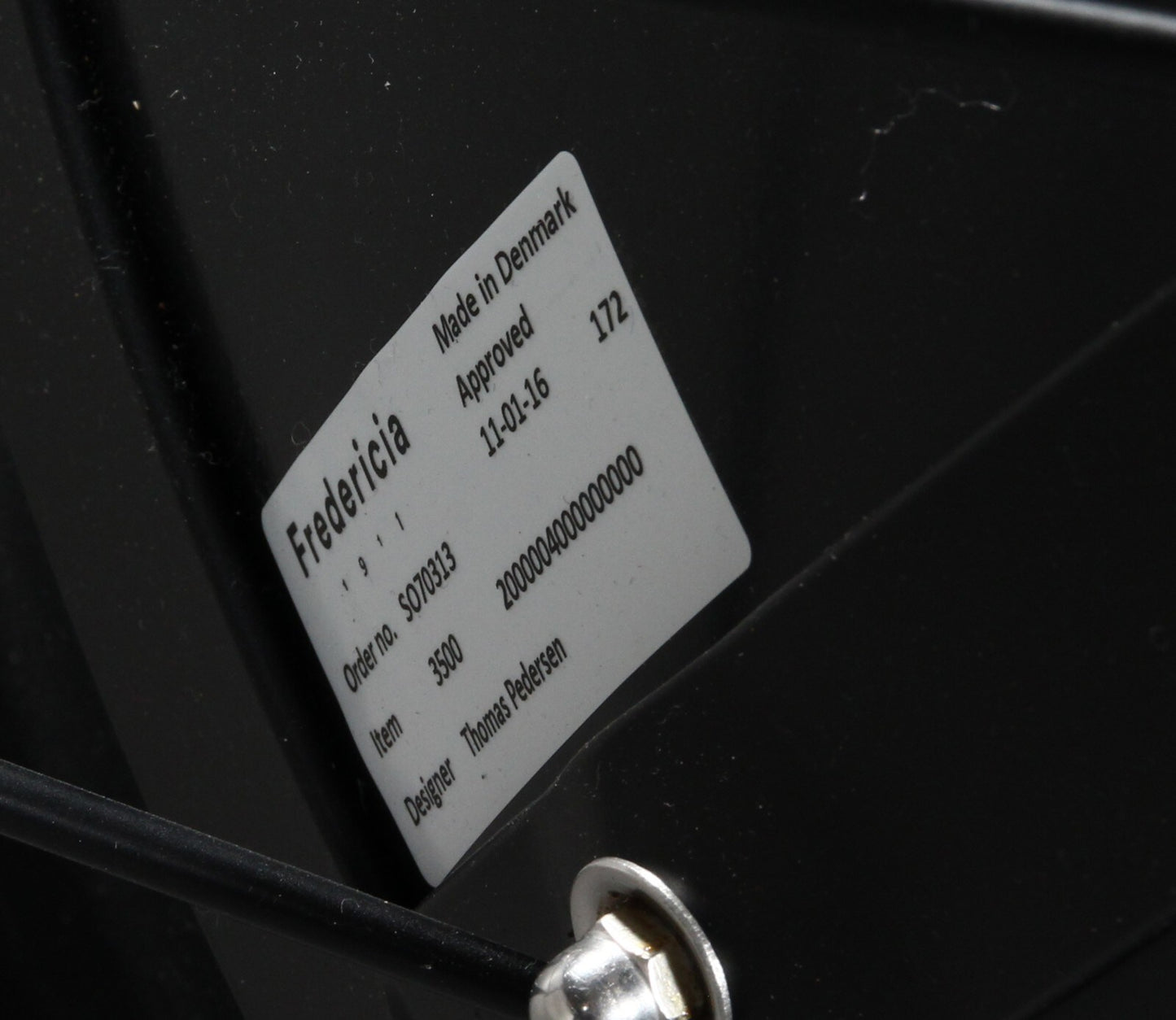 Stingray Rocking Chair by Thomas Pedersen for Fredericia Furniture.