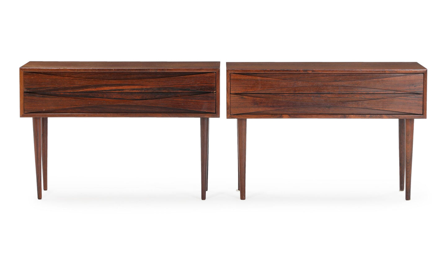 Niels Clausen Rosewood chest of drawers by NC Møbler.