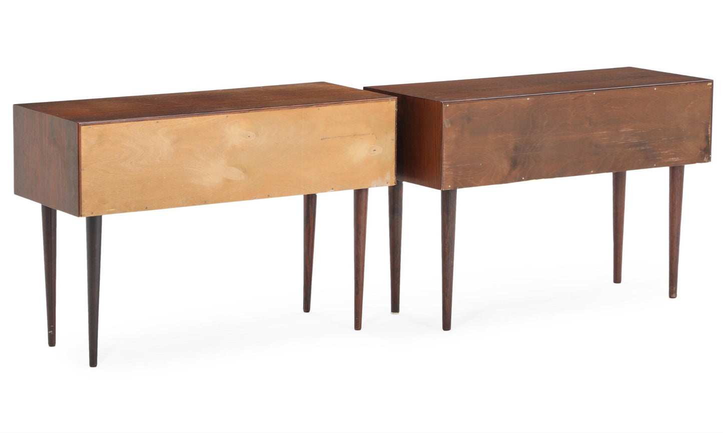 Niels Clausen Rosewood chest of drawers by NC Møbler.