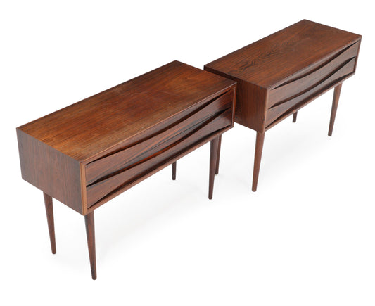 Niels Clausen Rosewood chest of drawers by NC Møbler.