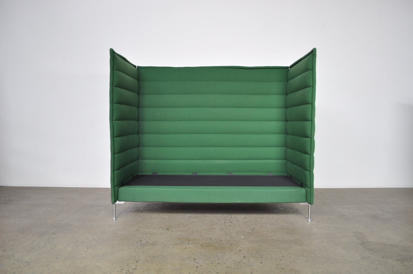 Vitra Alcove high back two seat sofa.