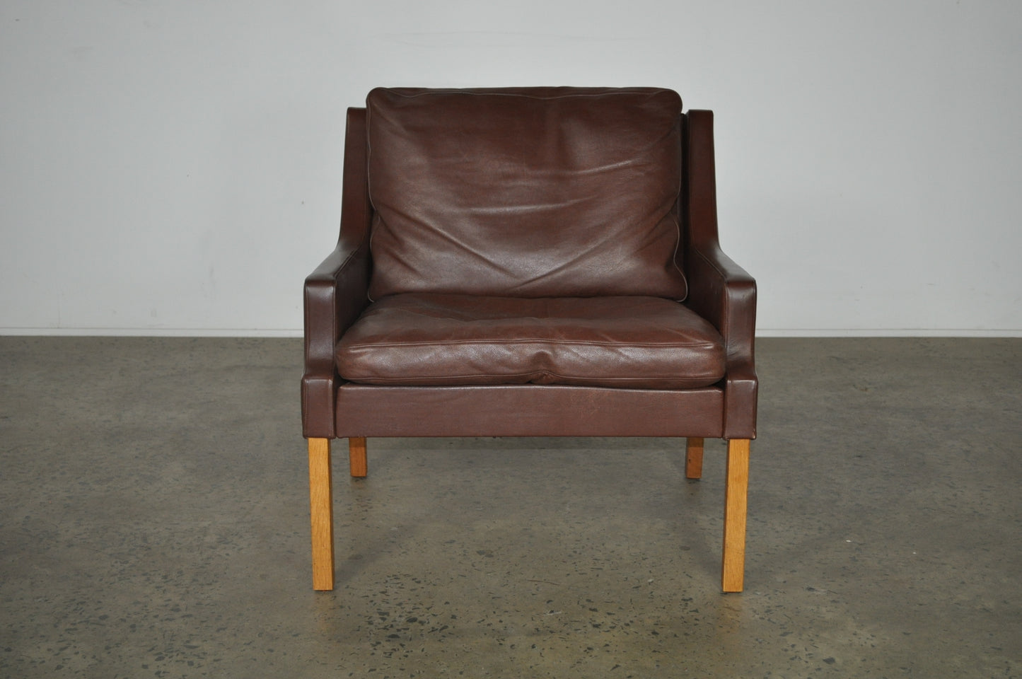 Leather Armchairs by Thams Mobler.