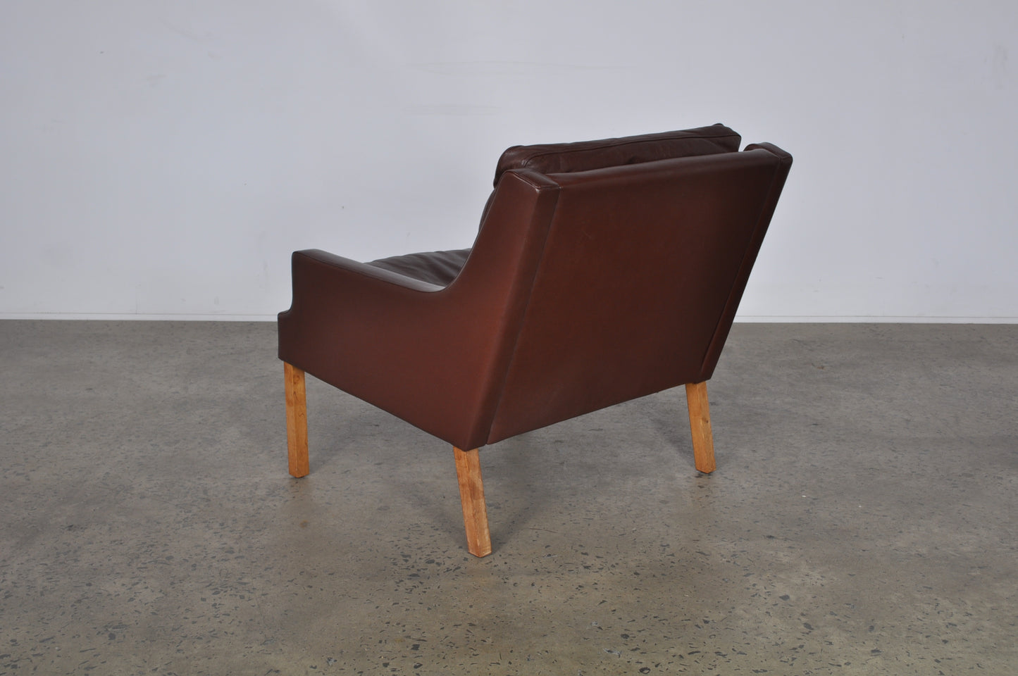 Leather Armchairs by Thams Mobler.