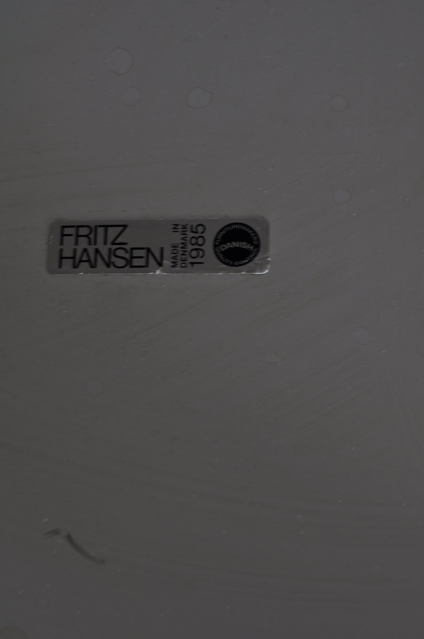 Fritz Hansen Super Ellipse table.