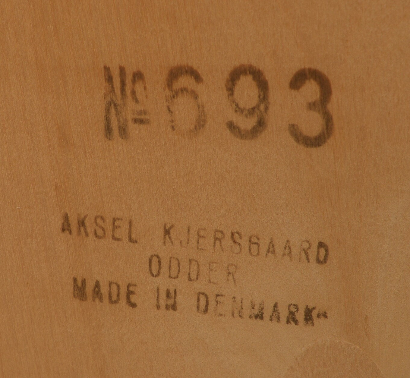Aksel Kjersgaard/Kai Kristiansen Chest of drawers.