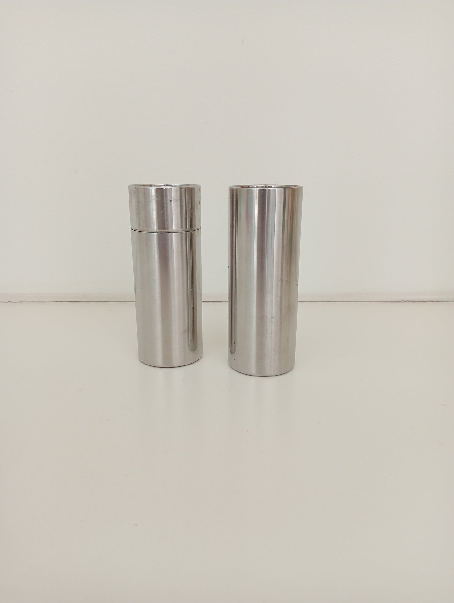 Stelton Arne Jacobsen salt & pepper set.