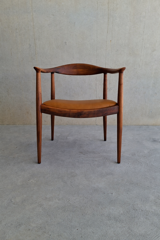 North American Wegner round Armchair, Inspired by JH501 “The Chair”.