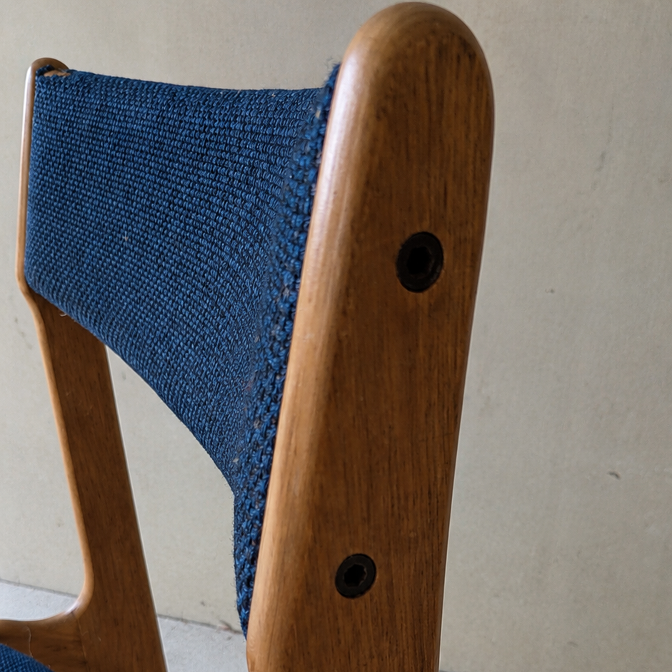 Erik Buch Teak Dining Chairs — Set of 8. (Under Restoration.)