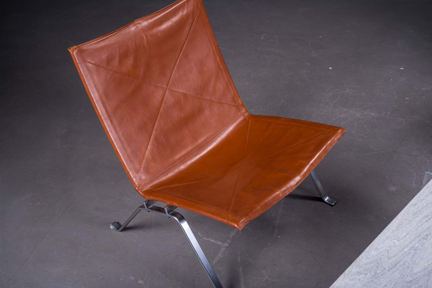 Poul Kjærholm PK-22 chairs by E. Kold Christensen.