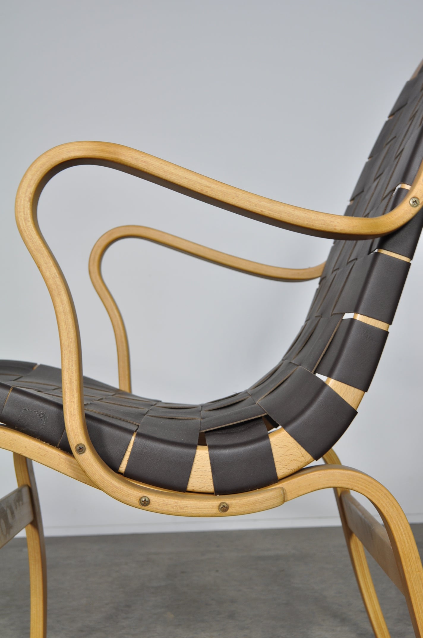 "Eva" lounge chair by Bruno Mathsson.