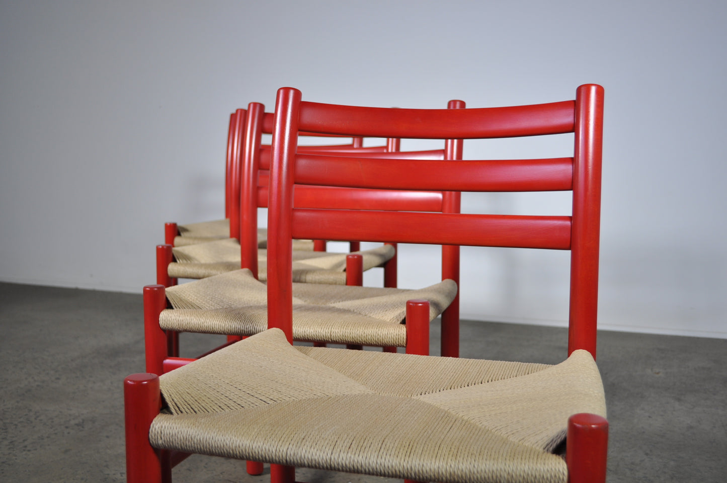 Poul . M Volther Dining chairs.