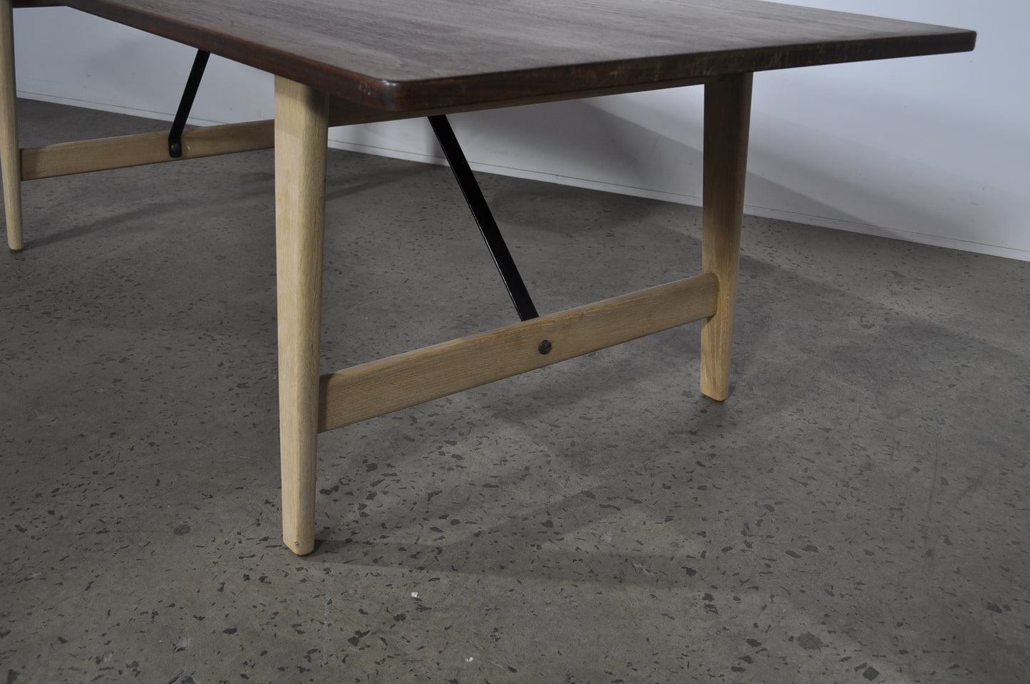 Børge Mogensen Teak and Oak Coffee Table for Fredericia Stolefabrik.
