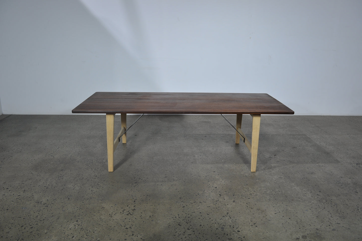 Børge Mogensen Teak and Oak Coffee Table for Fredericia Stolefabrik.