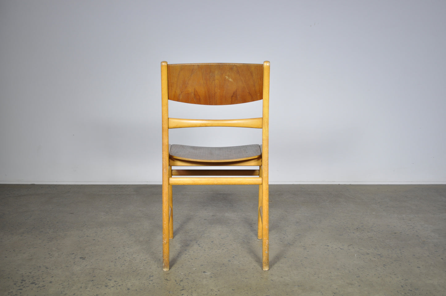 Danish school dining chairs.