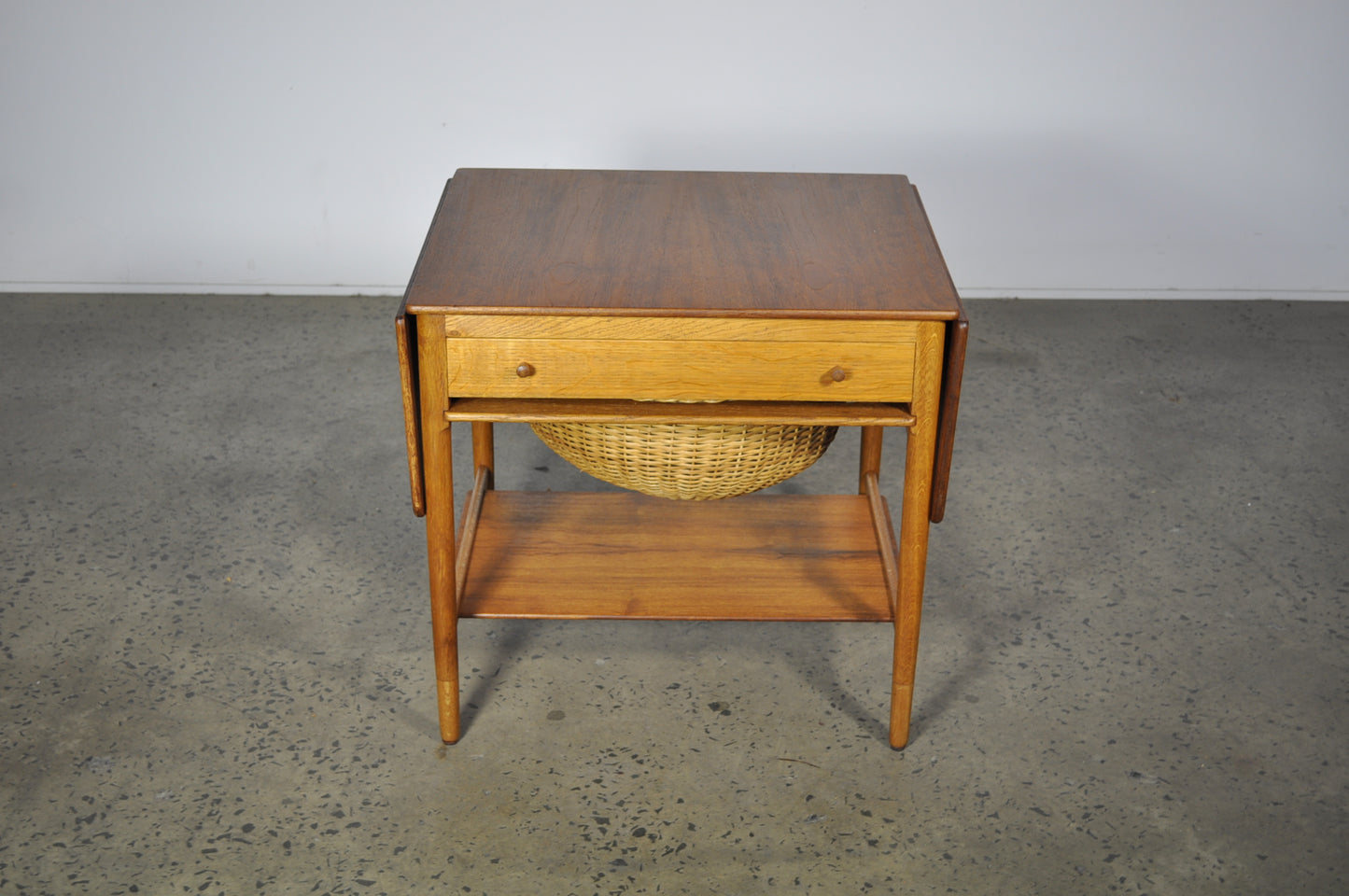 At-33 Sewing Table by Hans J. Wegner for Andreas Tuck.