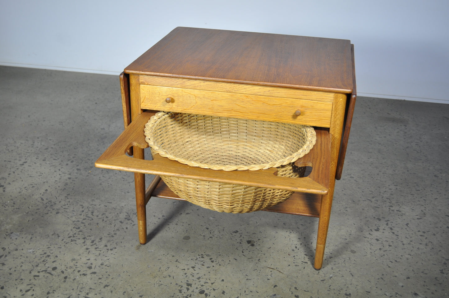 At-33 Sewing Table by Hans J. Wegner for Andreas Tuck.