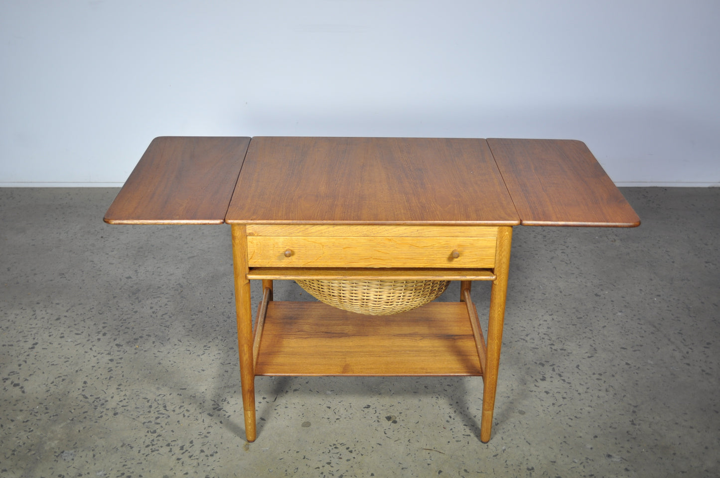 At-33 Sewing Table by Hans J. Wegner for Andreas Tuck.