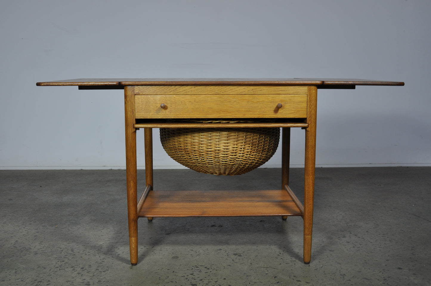 At-33 Sewing Table by Hans J. Wegner for Andreas Tuck.