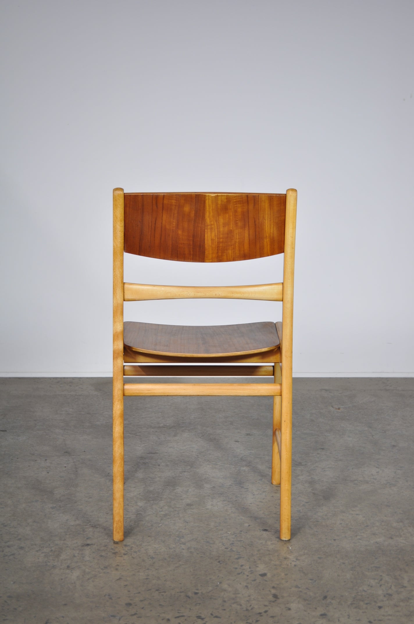 Danish school dining chairs.
