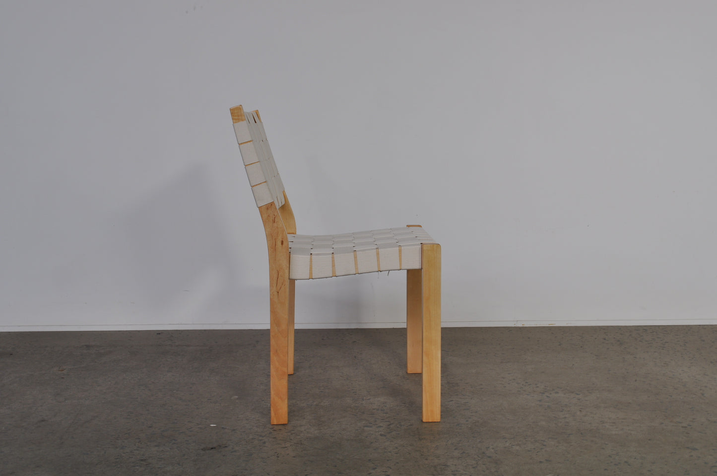 Alvar Aalto dining chairs by Artek in natural. Includes free dining table.