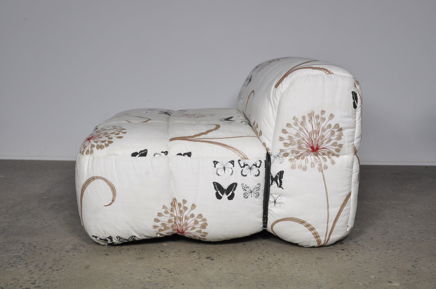 Arflex "Strips" lounge chair by Cini Boeri .