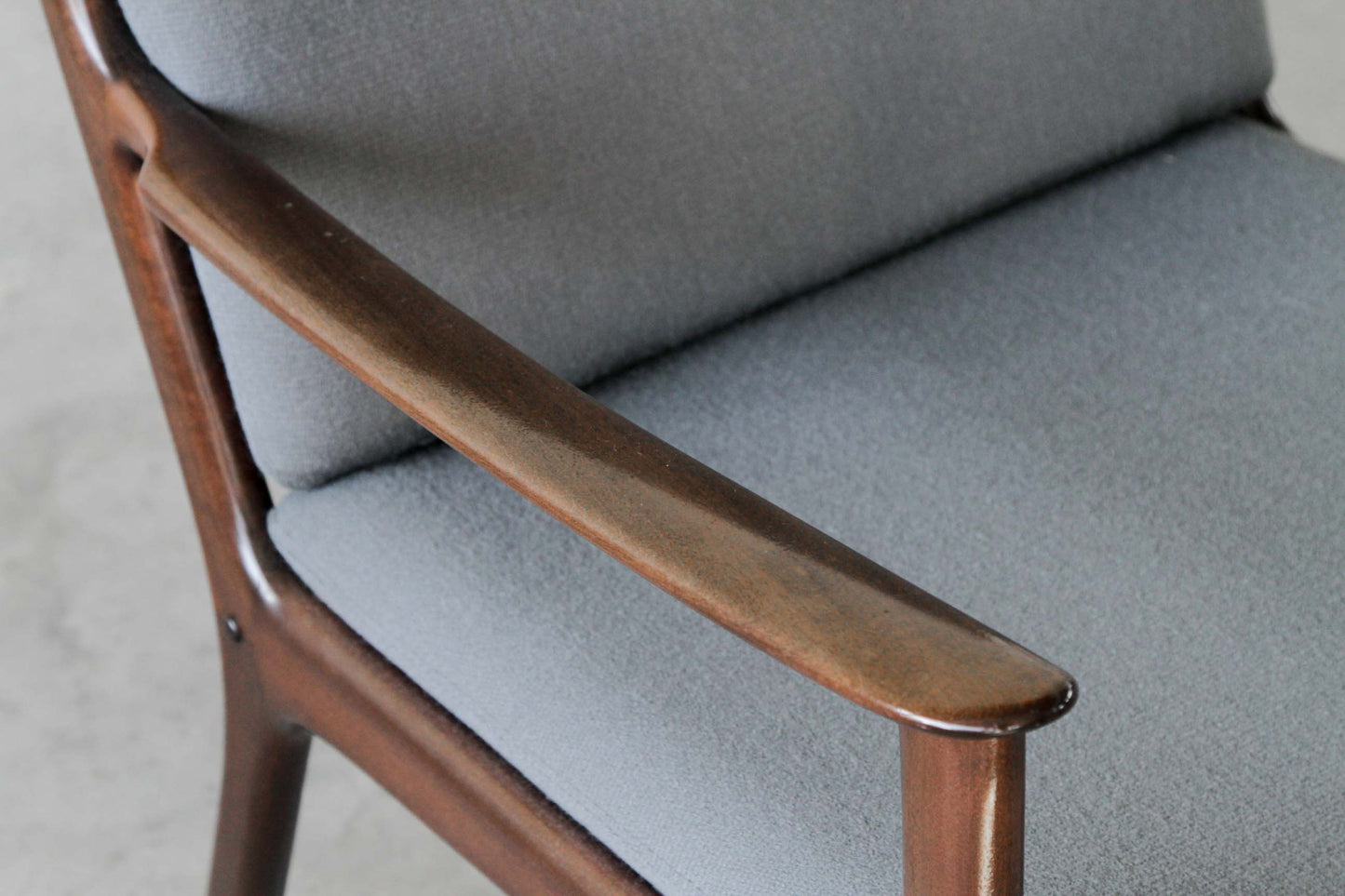 Ole Wanscher lounge chair. Model PJ 112.