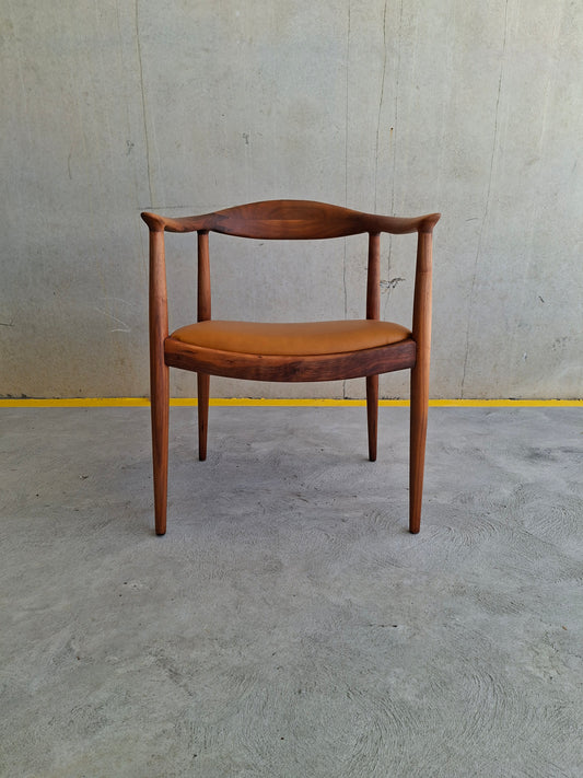 North American Wegner round Armchair, Inspired by JH501 “The Chair”.