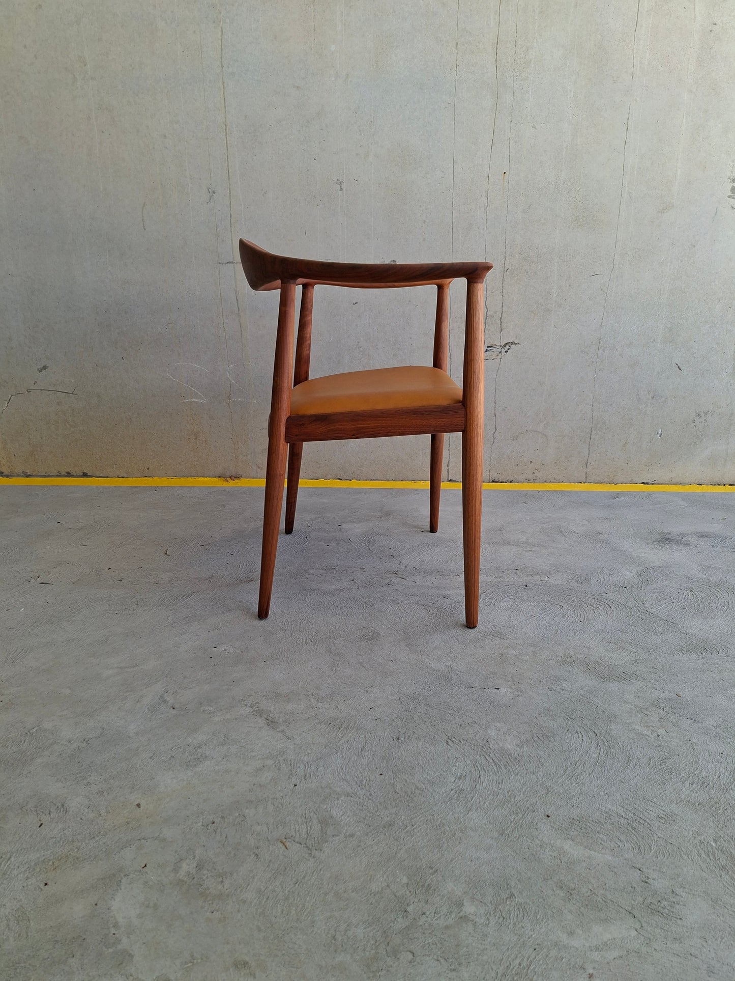 North American Wegner round Armchair, Inspired by JH501 “The Chair”.