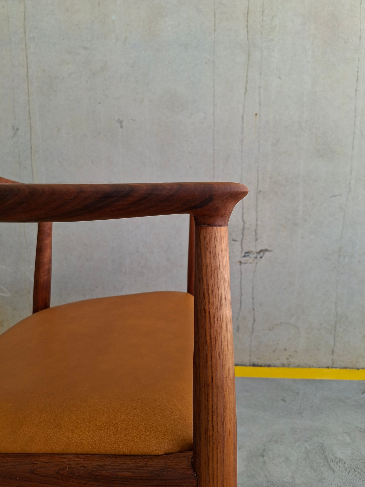 North American Wegner round Armchair, Inspired by JH501 “The Chair”.