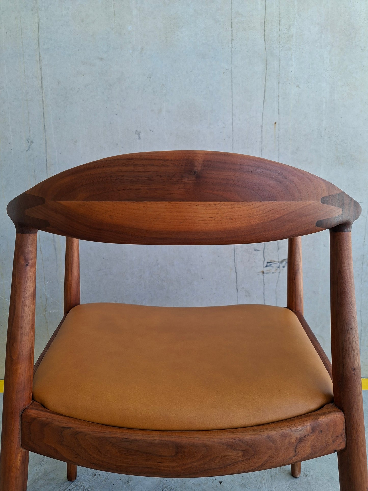 North American Wegner round Armchair, Inspired by JH501 “The Chair”.