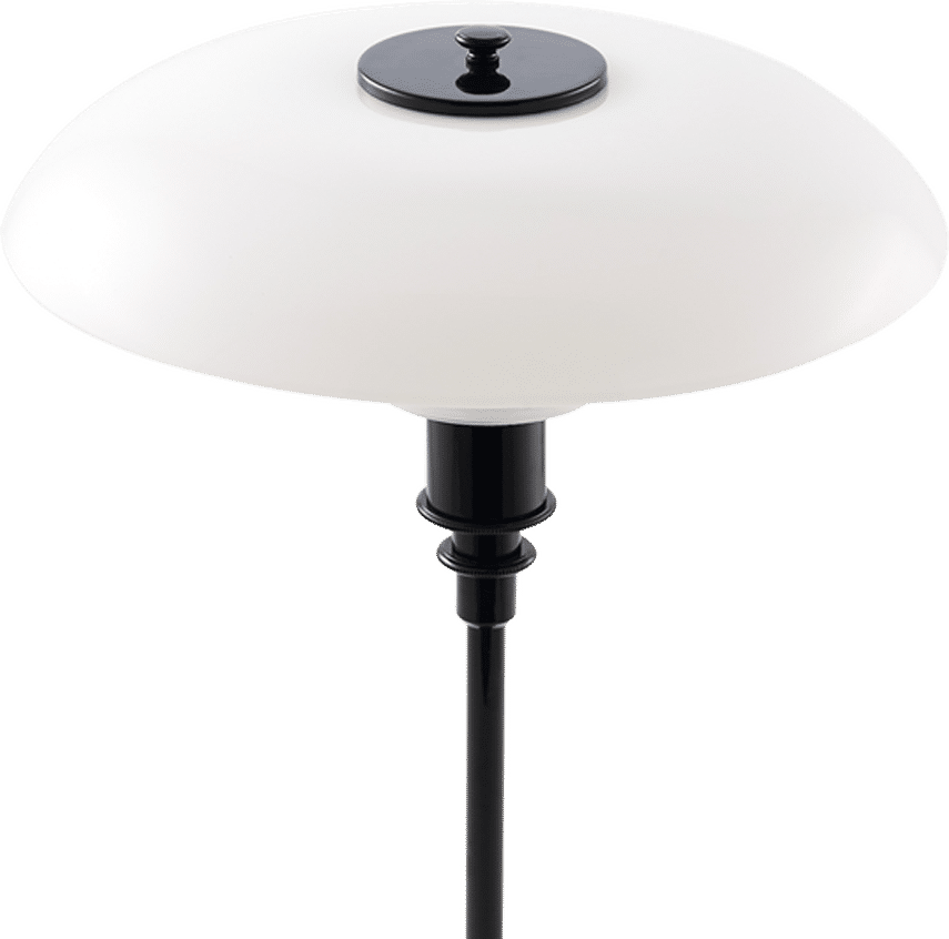 Louis Poulsen PH 3/2 Table Lamp Black PVD finish.