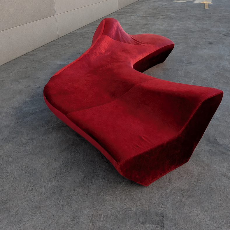 Zaha Hadid ‘Moraine’ Sofa for Sawaya & Moroni.