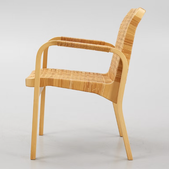 Alvar Aalto Model 45 armchairs for Artek.