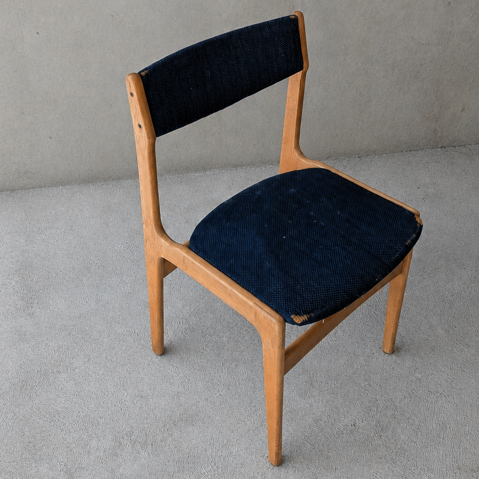 Erik Buch Teak Dining Chairs — Set of 8. (Under Restoration.)