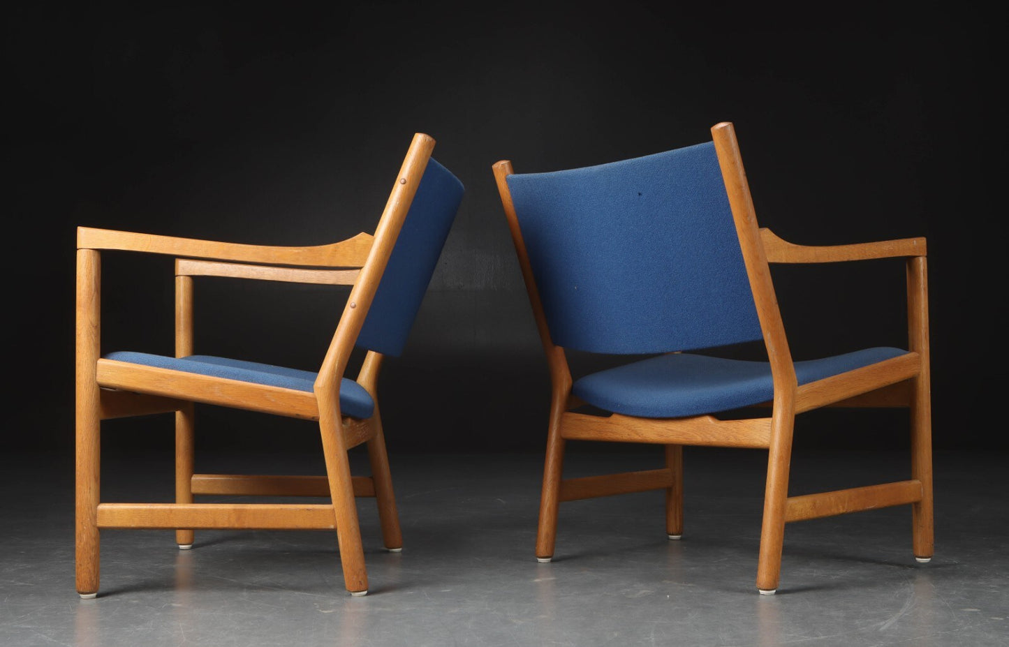 Hans J. Wegner Armchairs for Carl Hansen Søn. To be restored.
