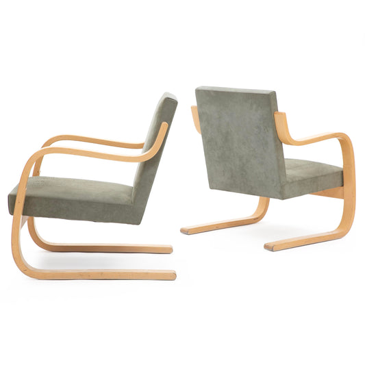 Alvar Aalto Model 402 Lounge chairs by Artek.