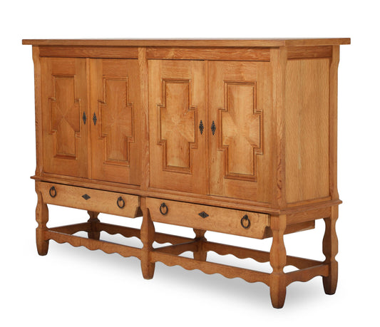 Henry Kjærnulf Oak sideboard by Nyrup Møbelfabrik.