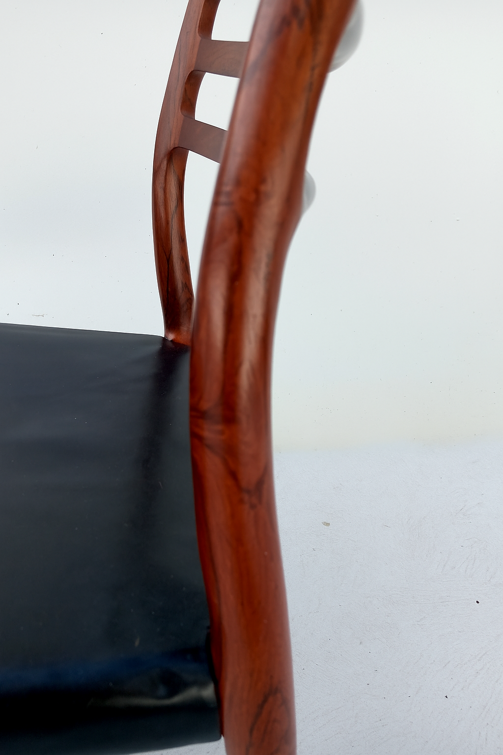 J.L. Møller model 78 chairs in Rosewood. Set of 8.