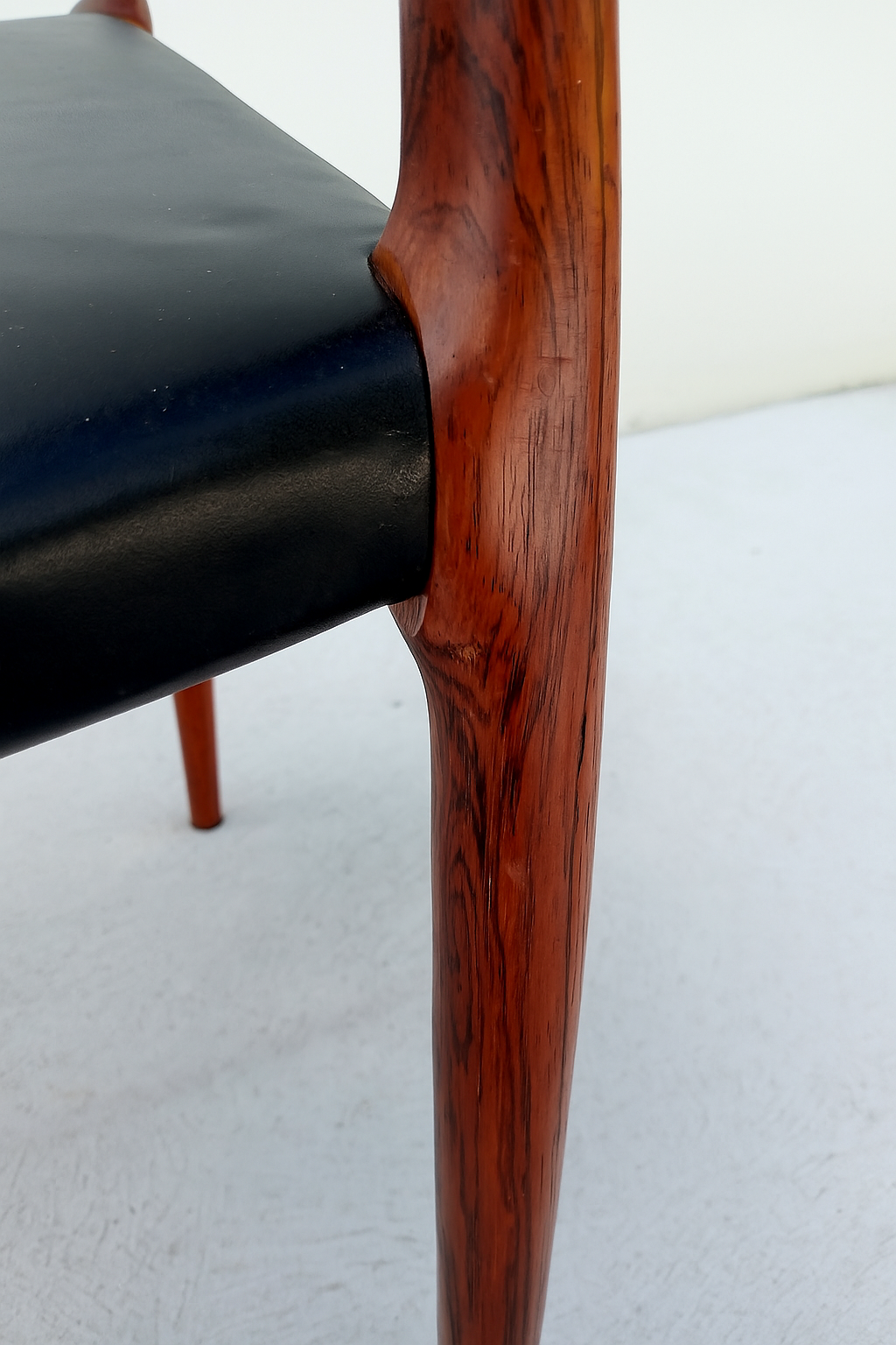 J.L. Møller model 78 chairs in Rosewood. Set of 8.
