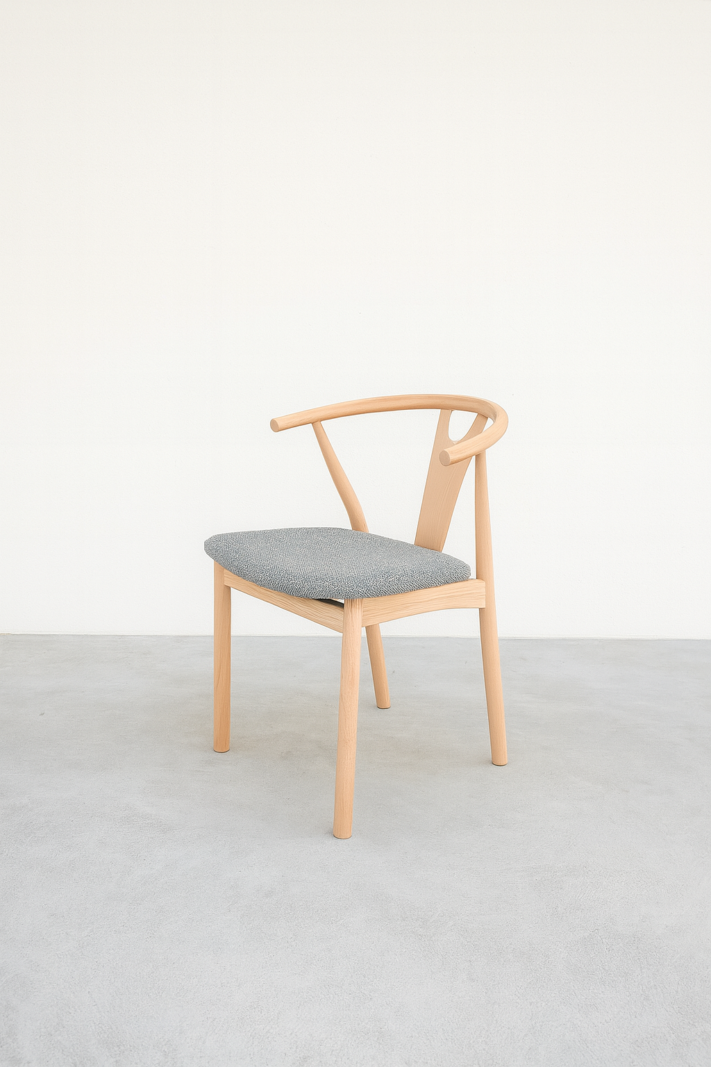 K.Hoffer Larsen Danish dining chairs. Set of 6.