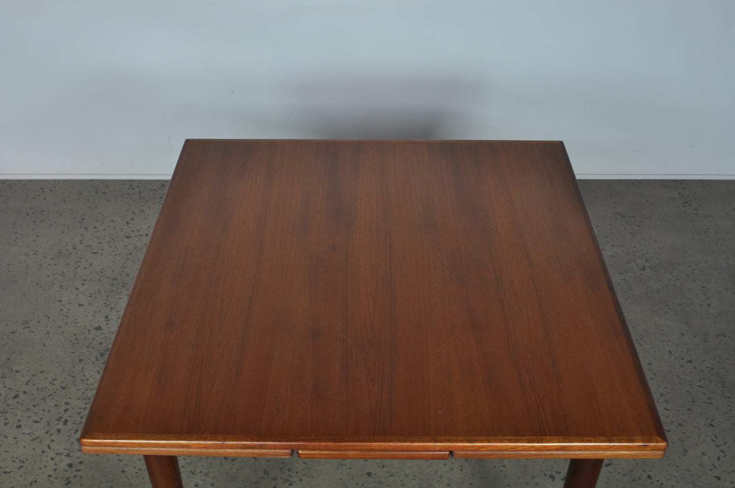 Parker teak extension table.