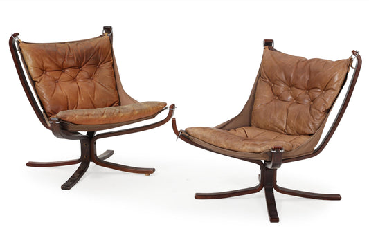 Falcon Chairs by Sigurd Ressell for Vatne Møbler.