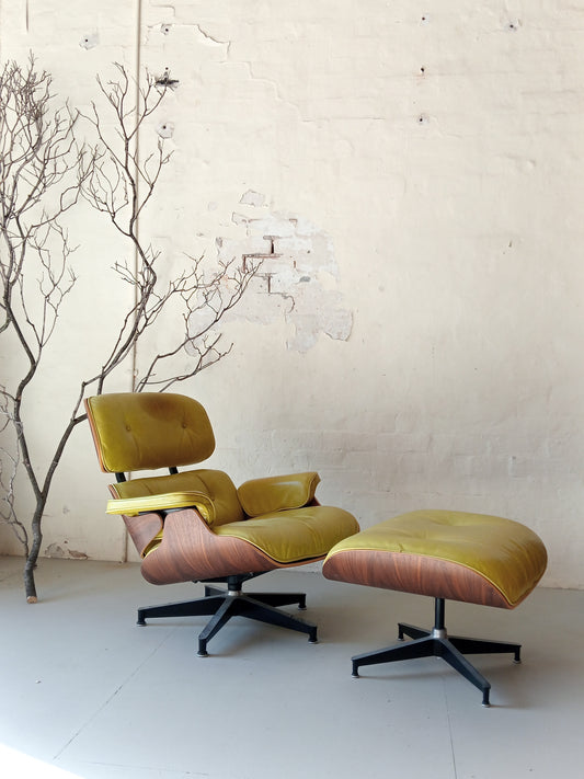 Eames Lounge Chair 670 + Ottoman 671 by Herman Miller.
