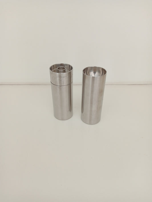 Stelton Arne Jacobsen salt & pepper set.