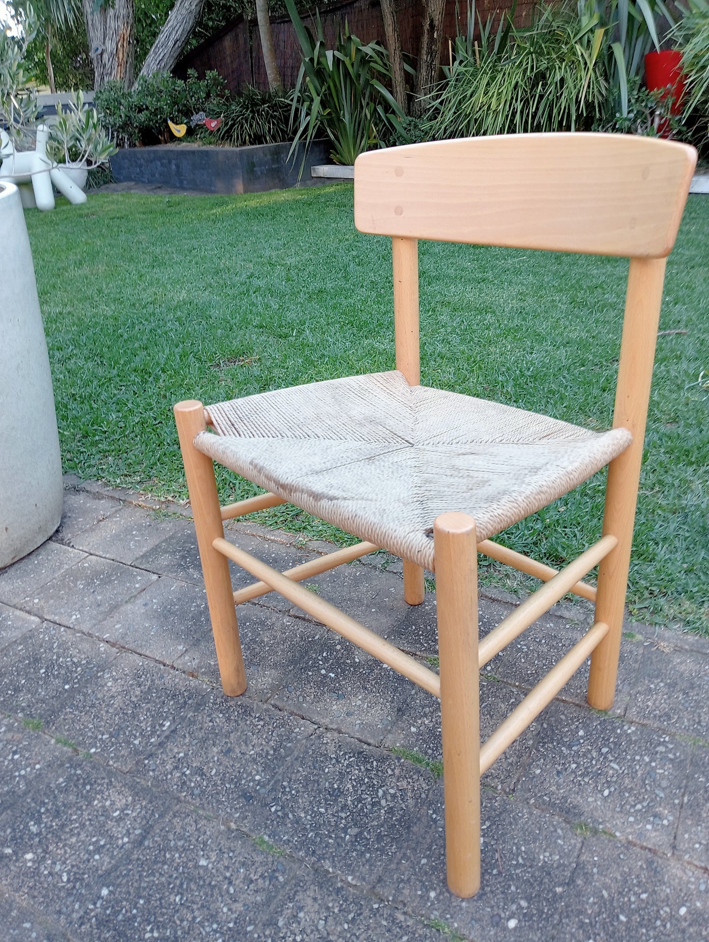 Børge Mogensen "Folkestolen" J39 dining chairs by FDB Mobler. (Under restoration)