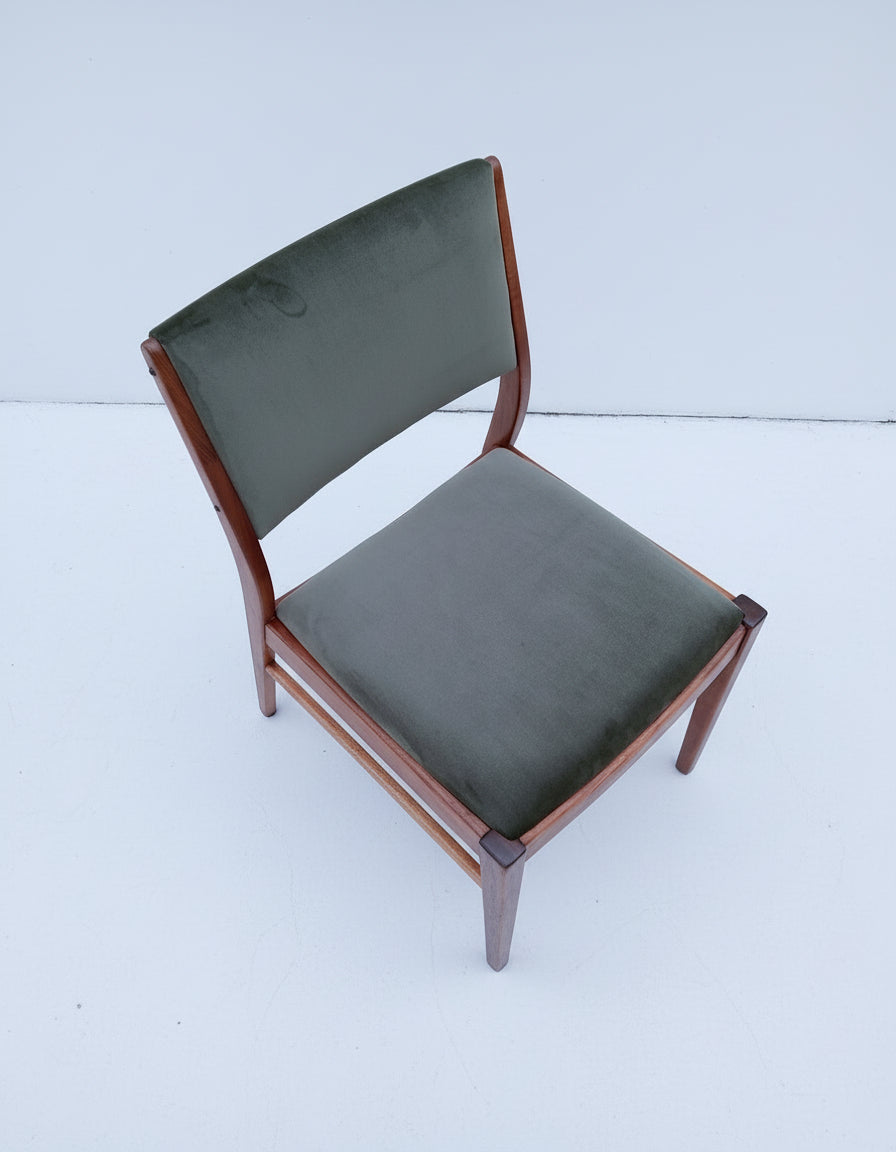 Australian mid-century dining chairs by T.H. Brown.