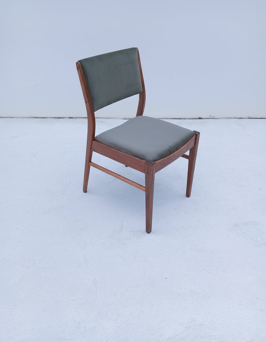 Australian mid-century dining chairs by T.H. Brown.
