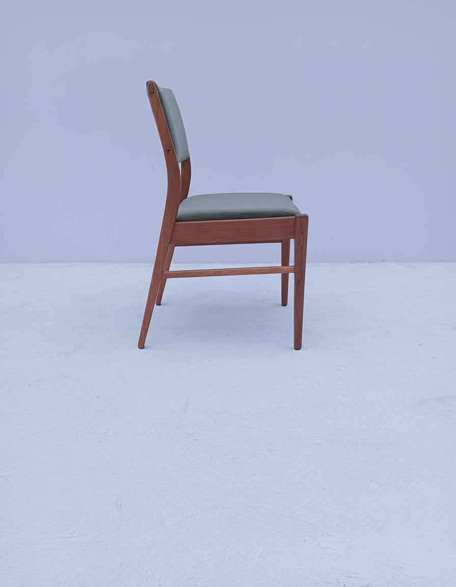 Australian mid-century dining chairs by T.H. Brown.